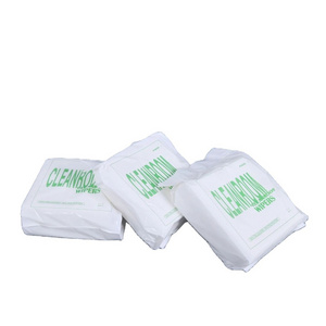 Wholesale Clean Room Polyester Nylon Wiper 6X6 9X9 Lint Free Microfiber Cleanroom Wipes