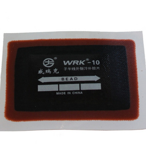 Hot sale 75*100mm tire repair rubber cold patch vulcanized