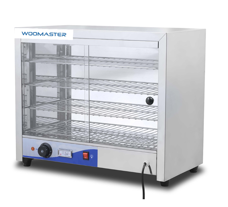 Woomaster 3 layers Commercial Electric Snack Display Food Display warmer  for Kitchen Restaurant