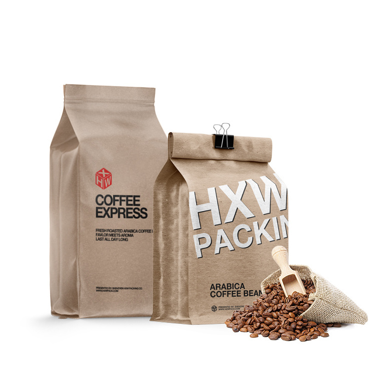 Biodegradable Ziplock Pouch Bag Aluminum Foil Stand Up Pouch Packaging Resealable Matt Coffee Bag With Valve