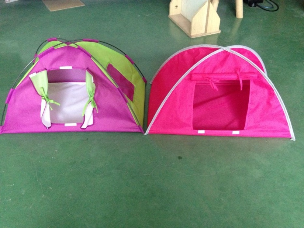 14-18 Inch Doll Pink Camping Camp Indoor Outdoor Tent Accessory