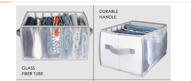 Extra Large Wardrobe Clothes Organizer Closet Organizer Portable Pants Sweaters Organizer