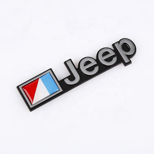 high quality Custom ABS 3D  Car  Emblem  with printing dome sticker Logo