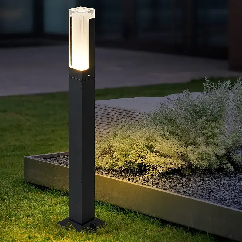 Outdoor Waterproof IP65 10W LED Lawn Lamp New Style Aluminum Pillar Garden Path Square Landscape Lawn Lights