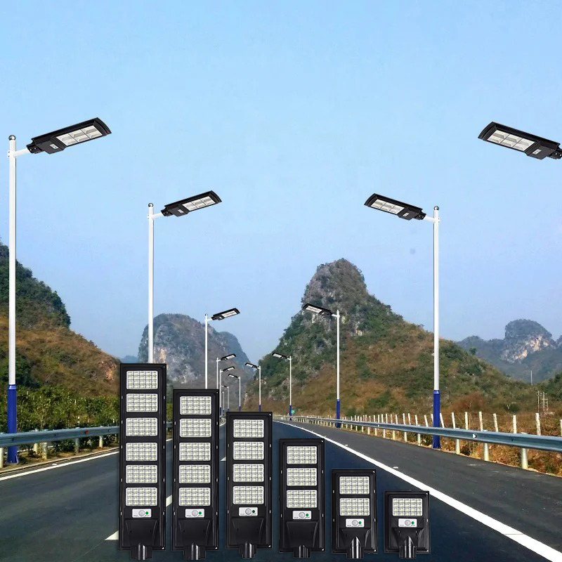 Omsen Control Integrated Road Waterproof Ip65 Street Lamp 60w All In One Outdoor Led Solar Street Light