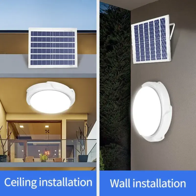 Indoor Solar Ceiling Light Factory Direct With Remote Control Solar Light Lamp For Indoor Indoor50 80 150 200 300 Wattage Solar