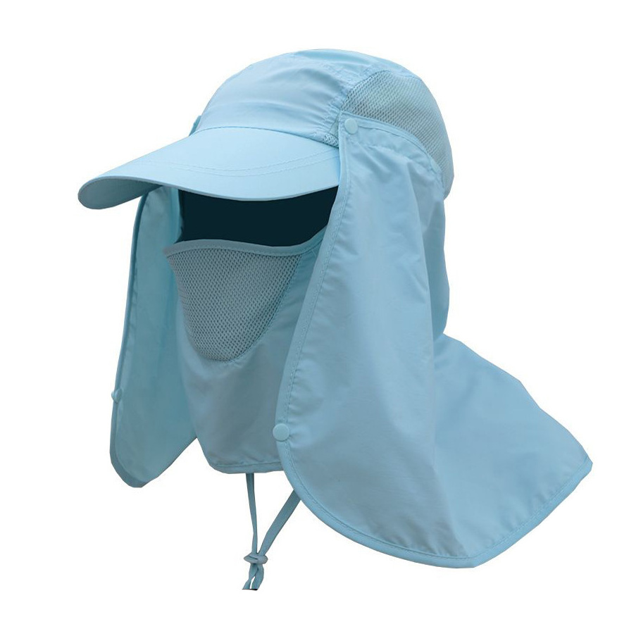 Outdoor bucket Fishing Cap Sun Protection Hat With Neck Cover