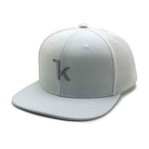 wholesale high quality custom plain 6 panel Mesh Truck Hat Snapback Trucker Hats