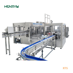 OEM 3 in 1 Automatic Production Plant Line Bottle Capping Packing Mineral Pure Making Water Bottling Liquid Filling Machines