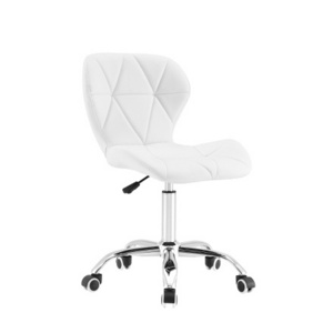 Wholesale Low Moq White Luxury Modern Breathable Upholstered Swivel Office Chair