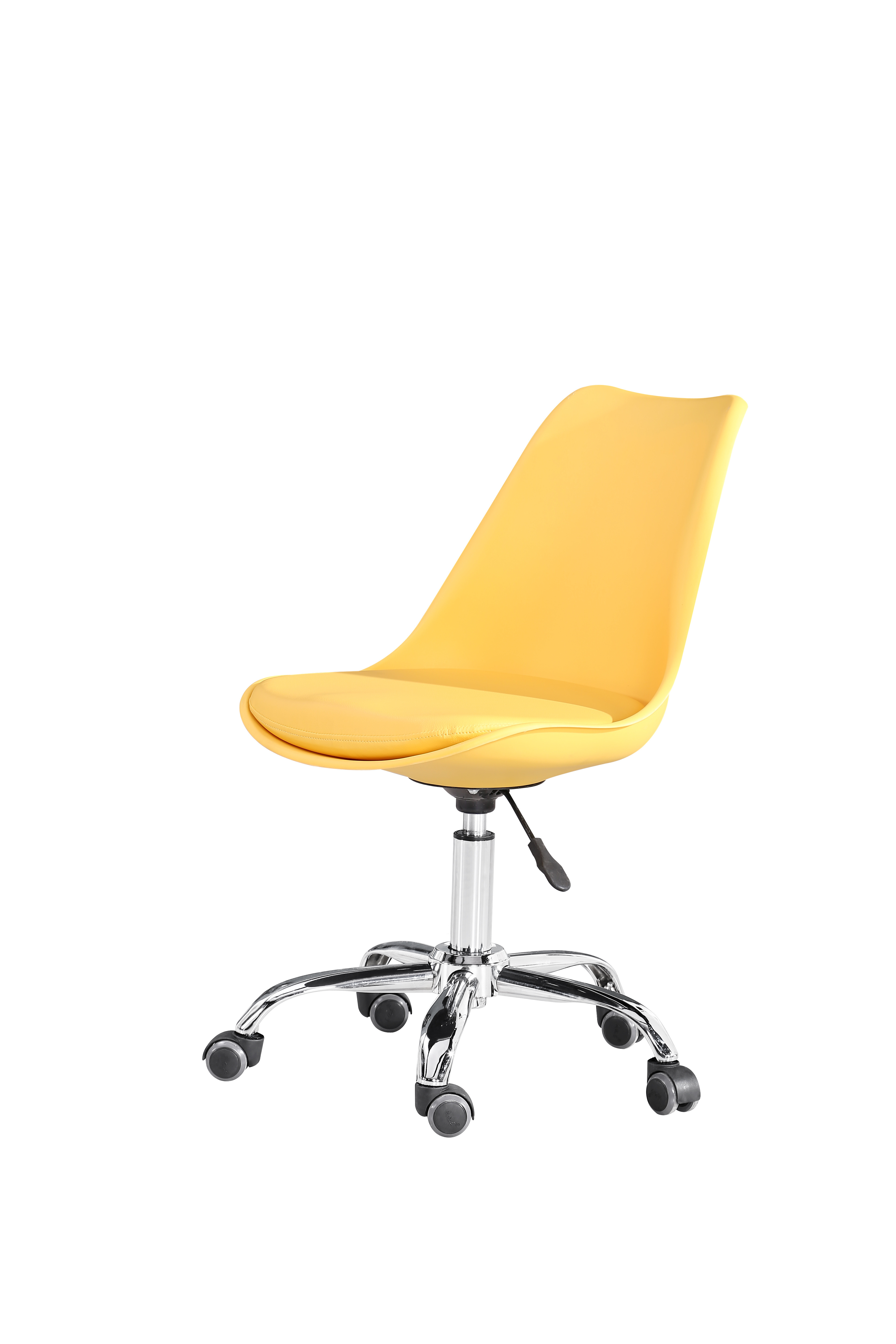 Home Office Chairs Kitchen Dining Room Bar Stool With Wheels And Hard Plastic Top Ergonomic Computer Chair