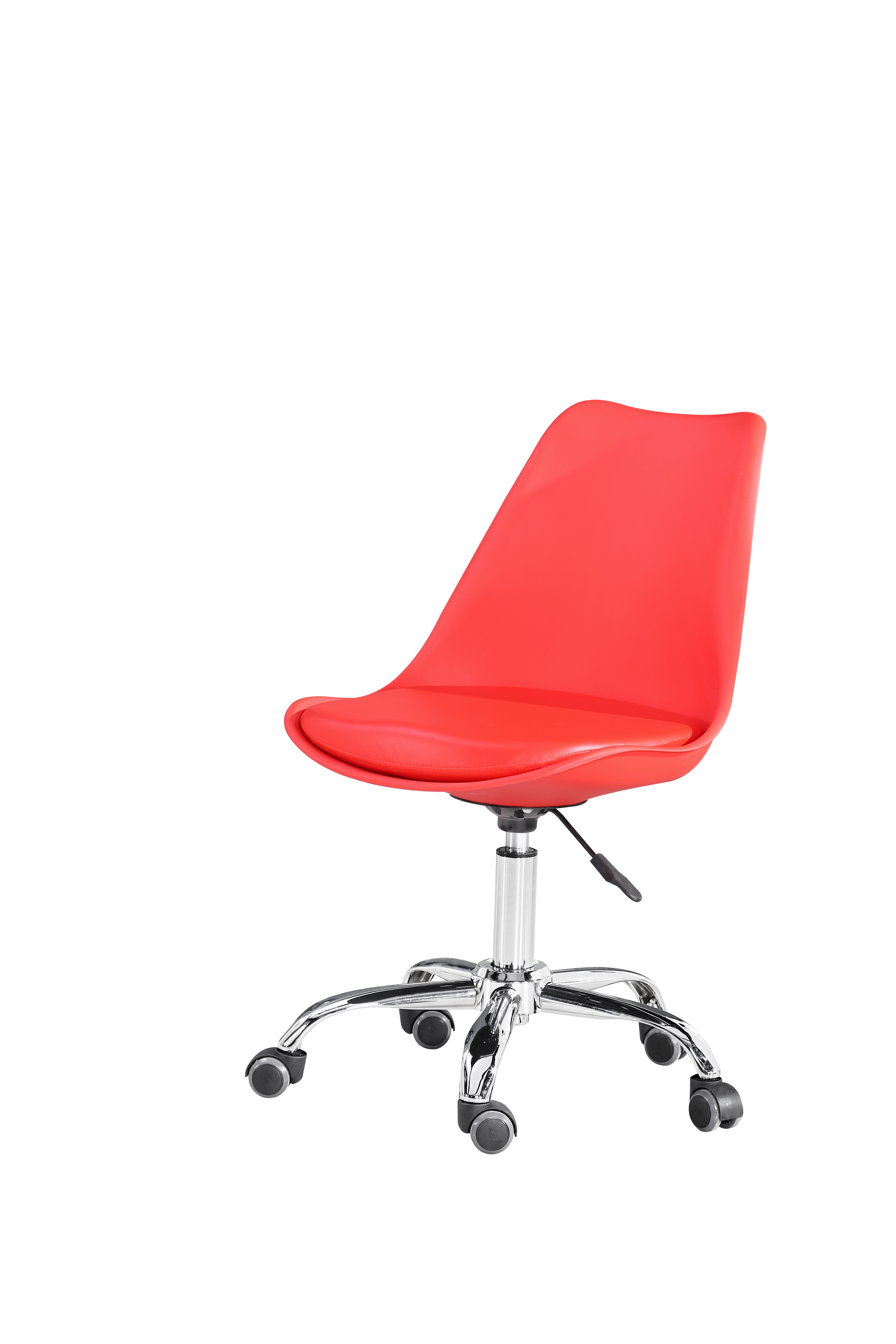 Home Office Chairs Kitchen Dining Room Bar Stool With Wheels And Hard Plastic Top Ergonomic Computer Chair