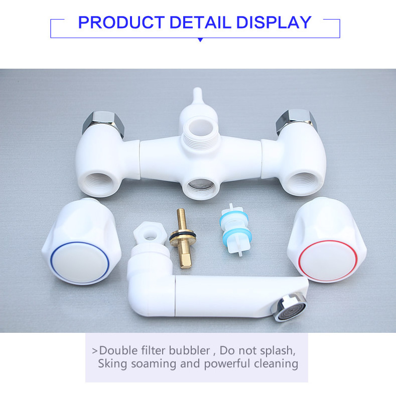 7 way PP materia plastic faucet shower faucet bathroom