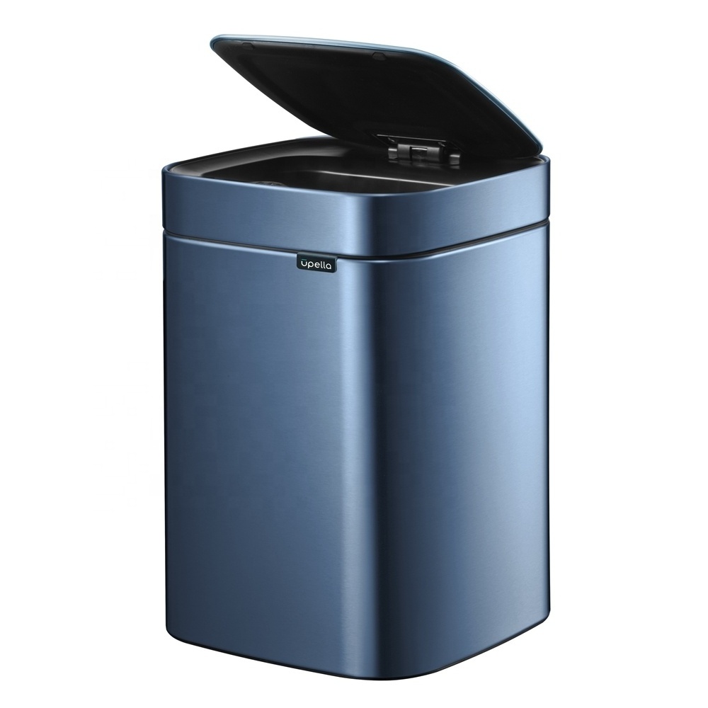 Luxury Automatic Smart Waste Bin Dustbin Touchless Stainless Steel Trash Can for Home, Office, Hotel, Room