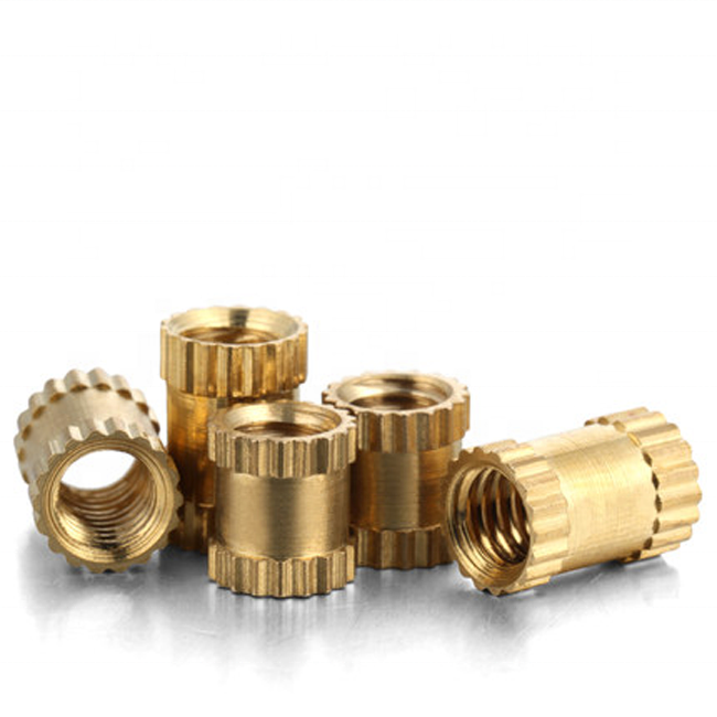 M2 M3 M4 M5 M6 Brass Insert Nut Round Knurled Insert Nut