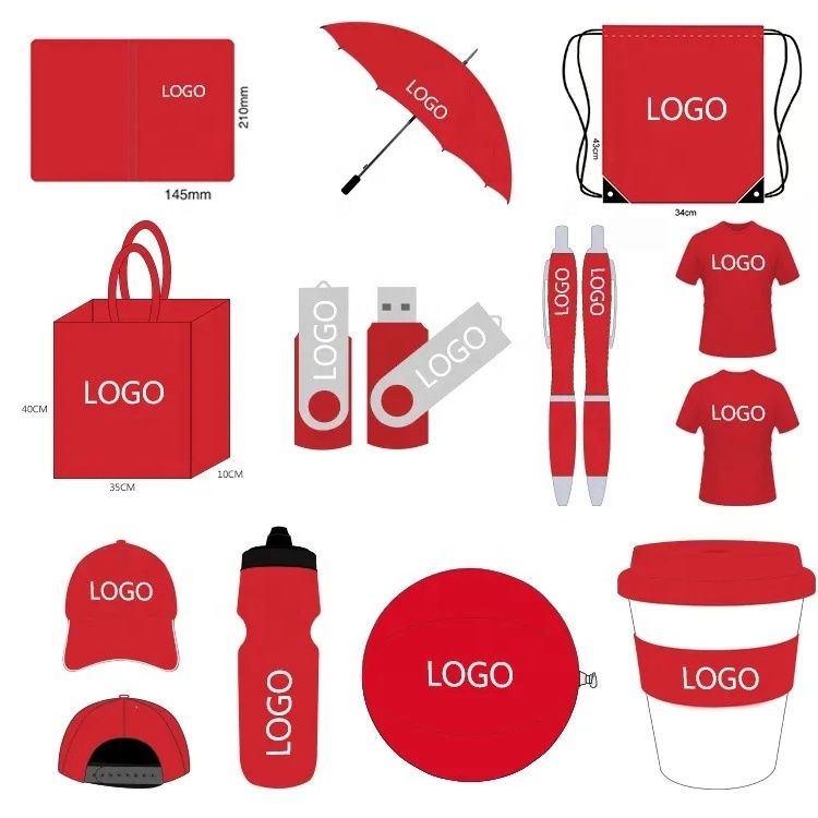 Promotion for marketing exhibition customized trade show souvenir advertising gift items giveaways exhibition promotional set