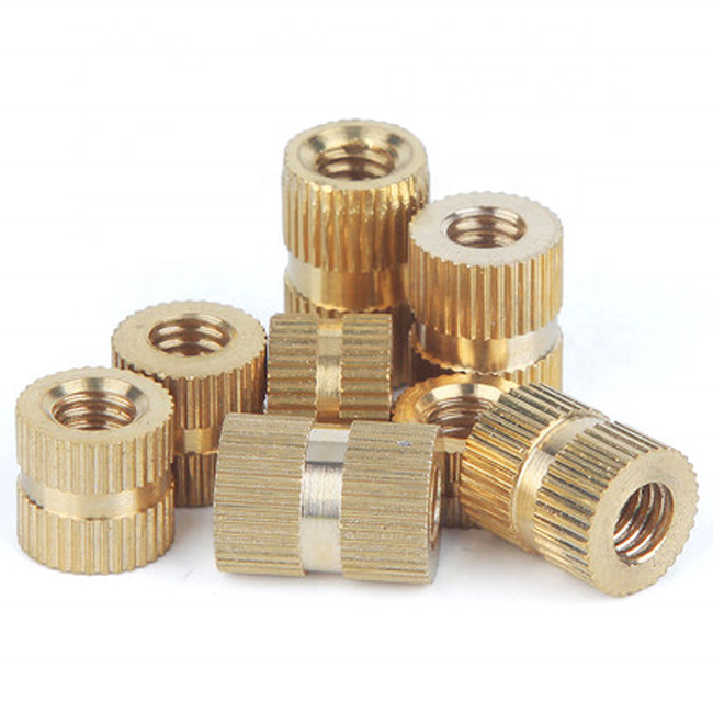 M2 M3 M4 M5 M6 Brass Insert Nut Round Knurled Insert Nut