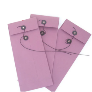 custom print logo newest string and button envelopes