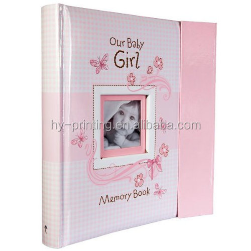 Custom wholesale baby diy recordable memory books