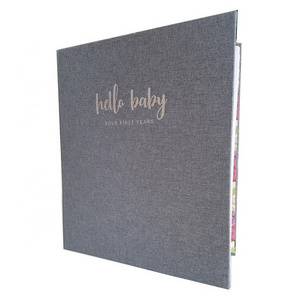 Custom wholesale baby diy recordable memory books