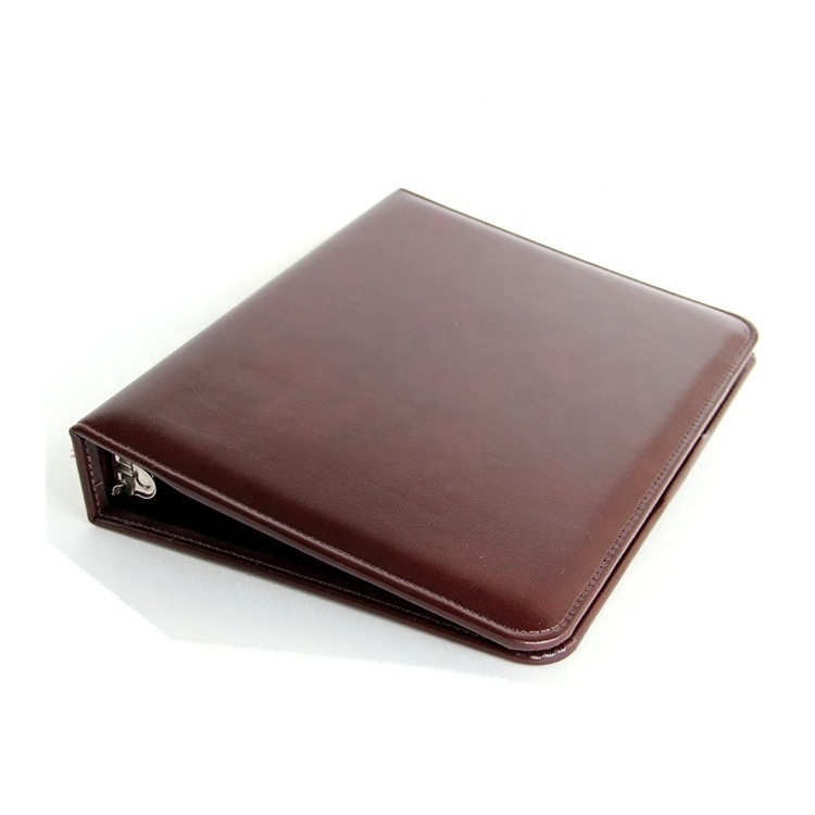 hot sale PU leather clipboard folders binders file organizer