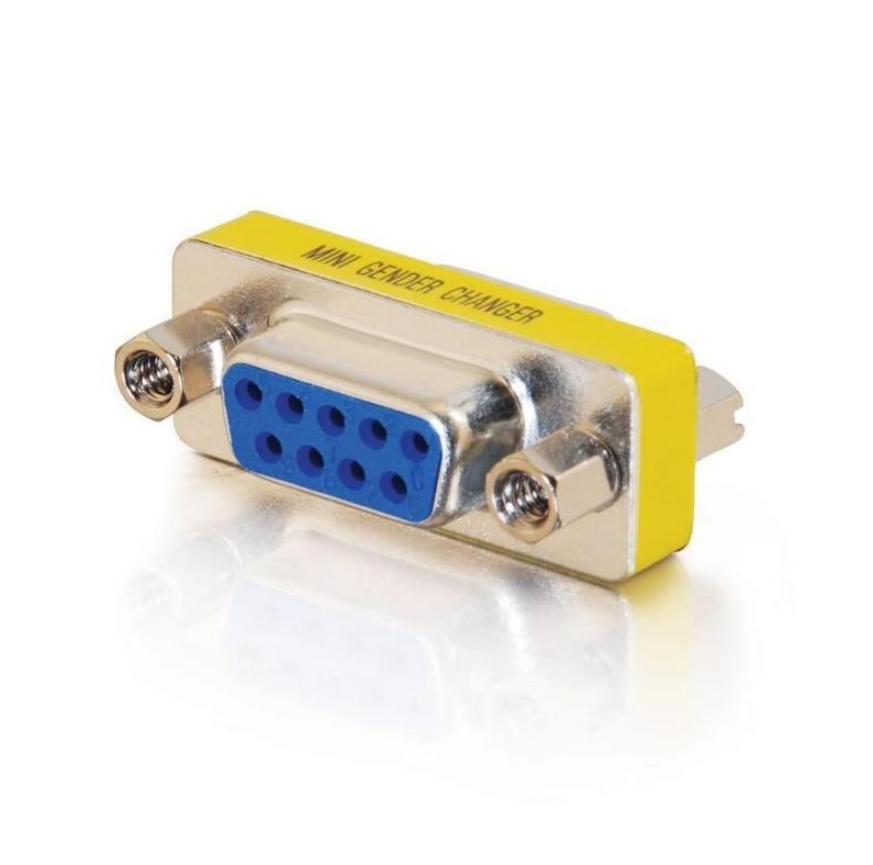 DB9 adapter mini gender changer rs232 adapter  male to female male to male female to female connector