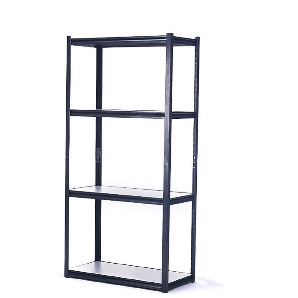 5 Level Carbon Steel Boltless Storage Rack Wholesale Slotted Angle Expandable Metal Shoe Rack