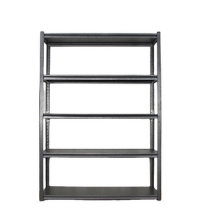 5 Level Carbon Steel Boltless Storage Rack Wholesale Slotted Angle Expandable Metal Shoe Rack