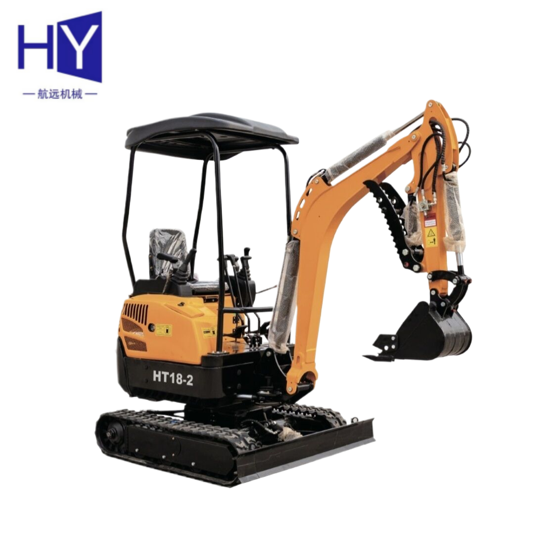 New 1t Mini Crawler Excavator With Optional Parts Extension Crawlers And Swing Arm