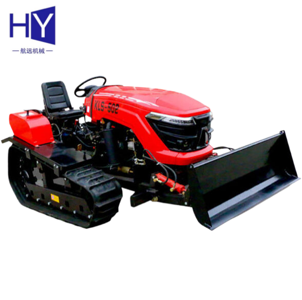 Crawler Tractor 50 Hp Ride-on Rotary Tiller Crawler Tractor Farm Orchard Paddy Field Agricultural Mini Crawler Tractor For Sale