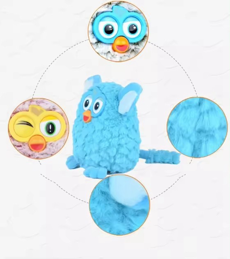 Hot-selling High quality Cute electric talking Phoebe fairy Plush toy animal Tamagotchi owl toy