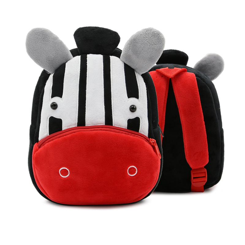 Girls Boys Cute Bunny Cartoon School Bag Kids Bag Pack Backpack Cartoon Plush Backpack For Kids