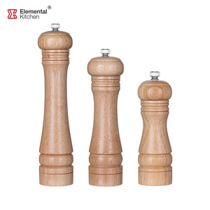 kitchen Pepper grinder herbs spice Kitchen wood spice mill set