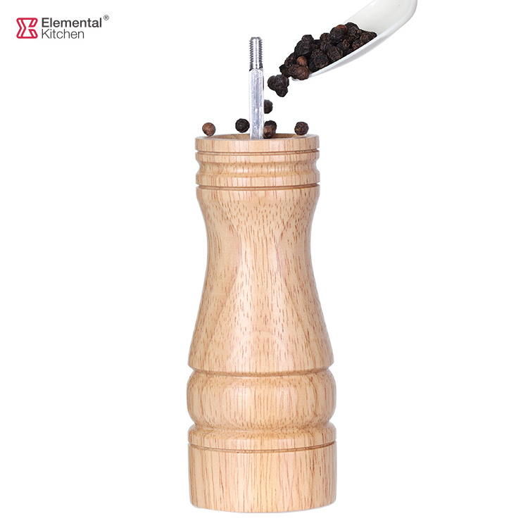 High quality salt and pepper grinder manual spice herbal mill jar kitchen