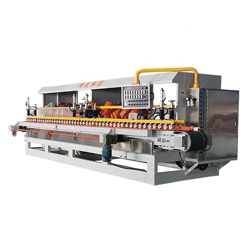 Hoyun automatic bullnose edge for marble slab polishing stone trim ceramic granite slab polisher machine tile cutting machine