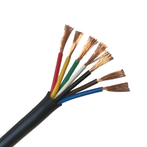 Wholesale Car Wiring Power Cable Bare Copper OEM Automotive Electric PVC Trailer Wire 5 7 9 Core Cable