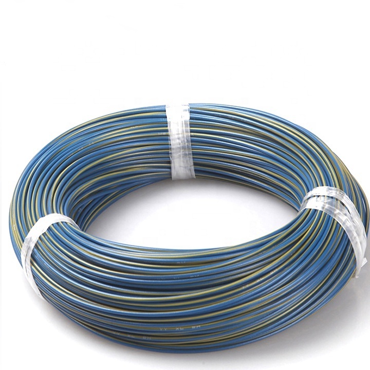 SAE J1128 125 degree centigrade cross-linked polyethylene low smoke zero halogen THIN WALL 14AWG TXL wire