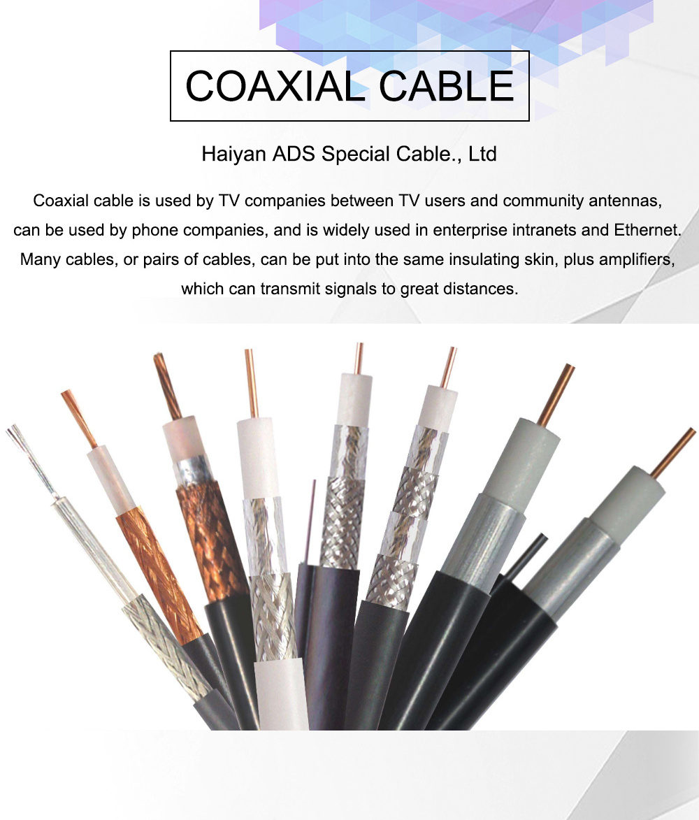 RG6 RG58 RG59 RG11 Coaxial cable Coaxial Coaxial  CCTV  Camera Communication Audio Flexible Cable