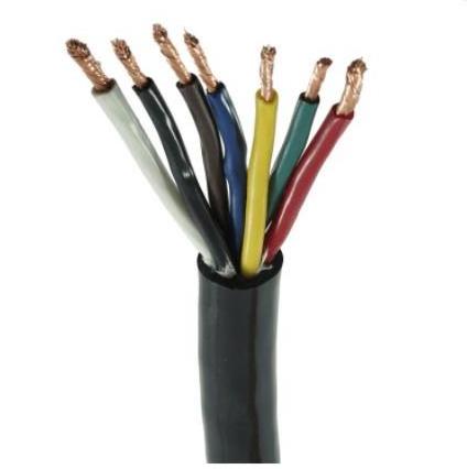 Wholesale Car Wiring Power Cable Bare Copper OEM Automotive Electric PVC Trailer Wire 5 7 9 Core Cable