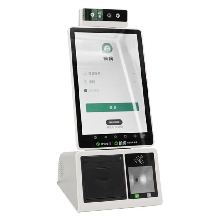 10.1inch All in One Payment Kiosk Self Order touch Kiosk Restaurant Kiosk Self Service CE certified desktop  Payment Machine