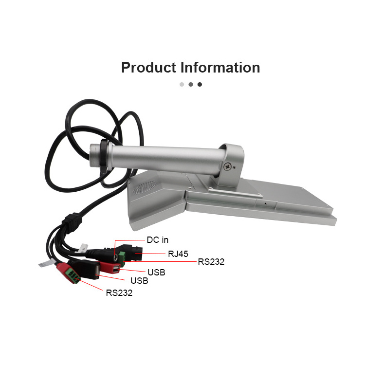 High Quality Biometric Facial Recognition Access Control Devices With Fingerprint Reader