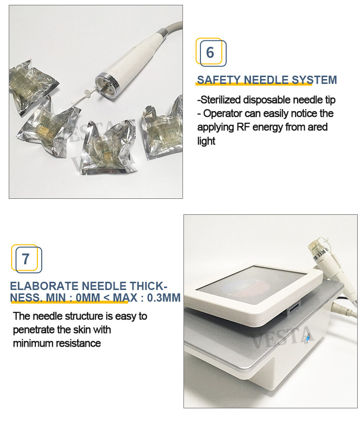 Disposable Rf Needle Consumable Cartridge Needle for Beauty Fractional Rf Microneedling machine