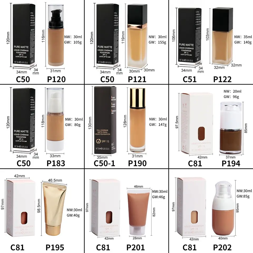 COEOVO Custom Logo 17 Colors Full Coverage Vegan Waterproof Makeup Face Liquid Cushion Foundation Cream Private Label Foundation