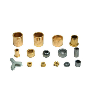 oilite bronze bushing parts of automobile and construction machinery sintered bronze sleeve table electric fan motor bush