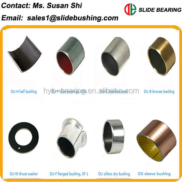 JF bimetal bushing casting bi-metal half bushing bi metal plate strip JF flanged bimetal bushing