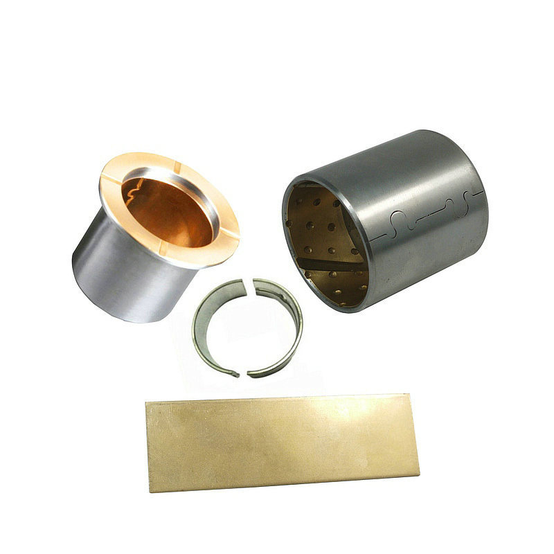 JF bimetal bushing casting bi-metal half bushing bi metal plate strip JF flanged bimetal bushing