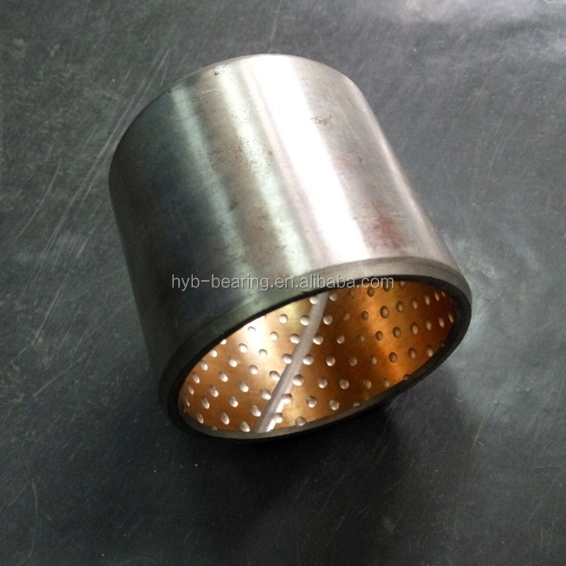 JDB self lubricating slide bushing , powder metallurgy sintered bronze bush , Plain brass bush