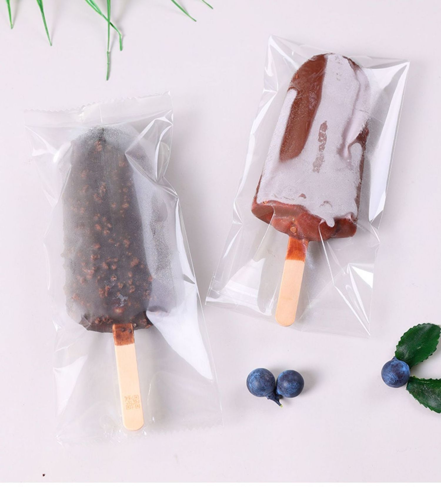 Bag Packaging Custom Plastic Pop Printed Tubes Biodegradable Sealer Package Customized 7 Pouch Machine Ice Cream Popsicle Bags