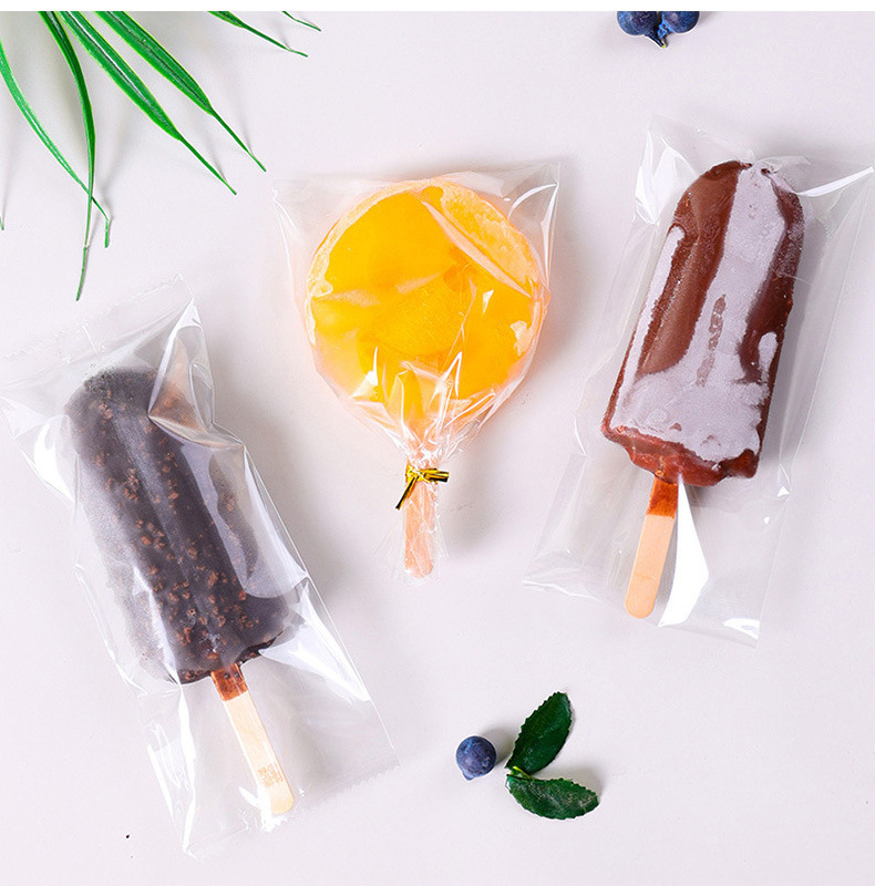 Bag Packaging Custom Plastic Pop Printed Tubes Biodegradable Sealer Package Customized 7 Pouch Machine Ice Cream Popsicle Bags