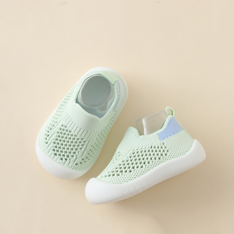 2024 new design  children's running shoes girls boys mesh upper shoes soft sole baby tpe walking shoes